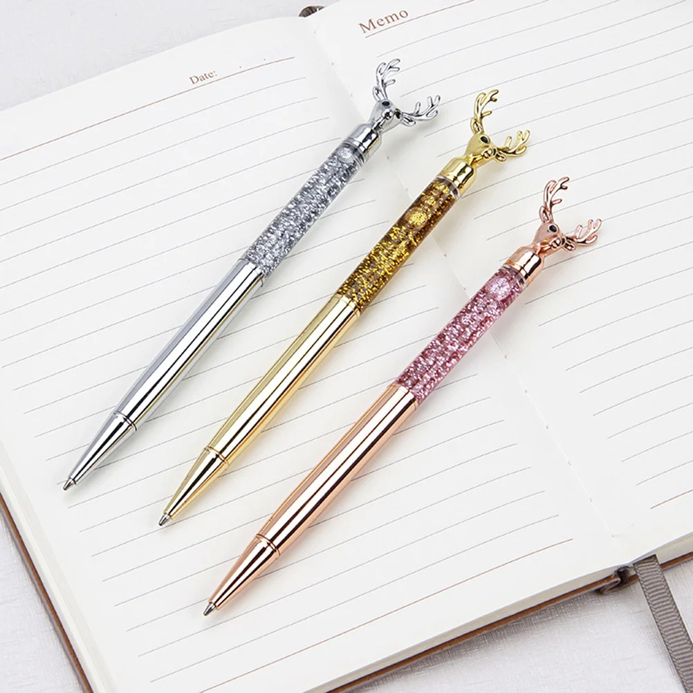 3pcs Ballpoint Pens Reindeer Shape Cartoon Metal Ballpoint Pens Christmas Gifts for
3pcs Ballpoint Pens Reindeer Shape Cartoon Metal Ballpoint Pens Christmas Gifts for