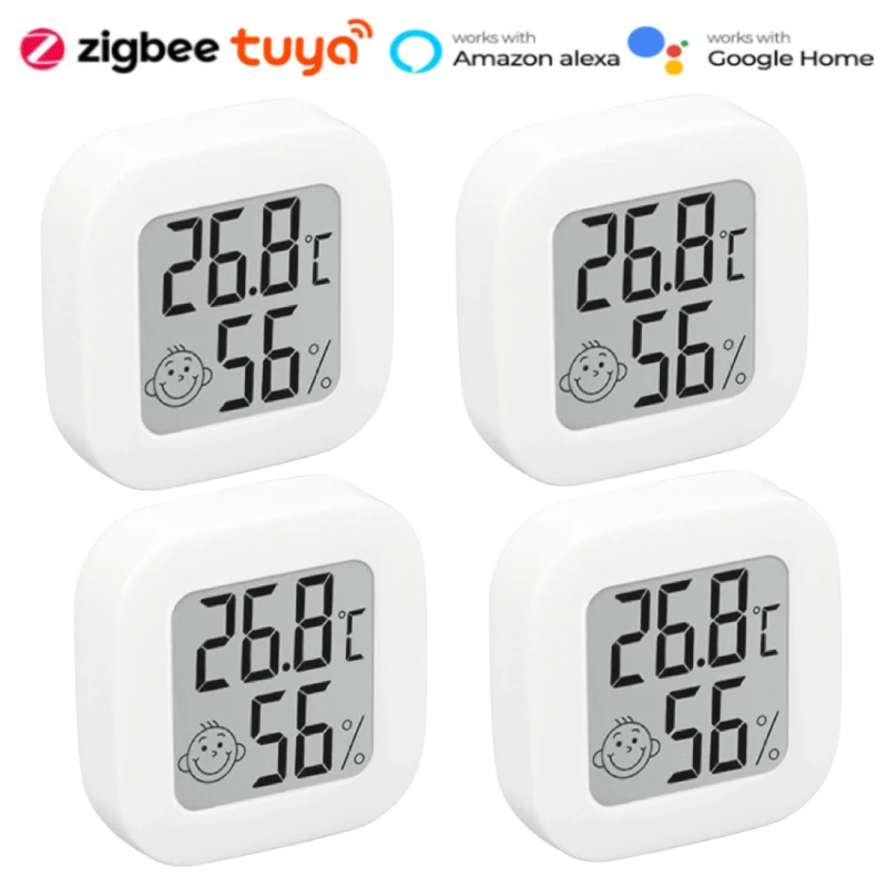 Датчик температуры и влажности Zigbee 3.0, внутренний гигрометр, термометр, данные через приложение Tuya Smart Life, работает с голосовым помощником ...
Датчик температуры и влажности Zigbee 3.0, внутренний гигрометр, термометр, данные через приложение Tuya Smart Life, работает с голосовым помощником ...