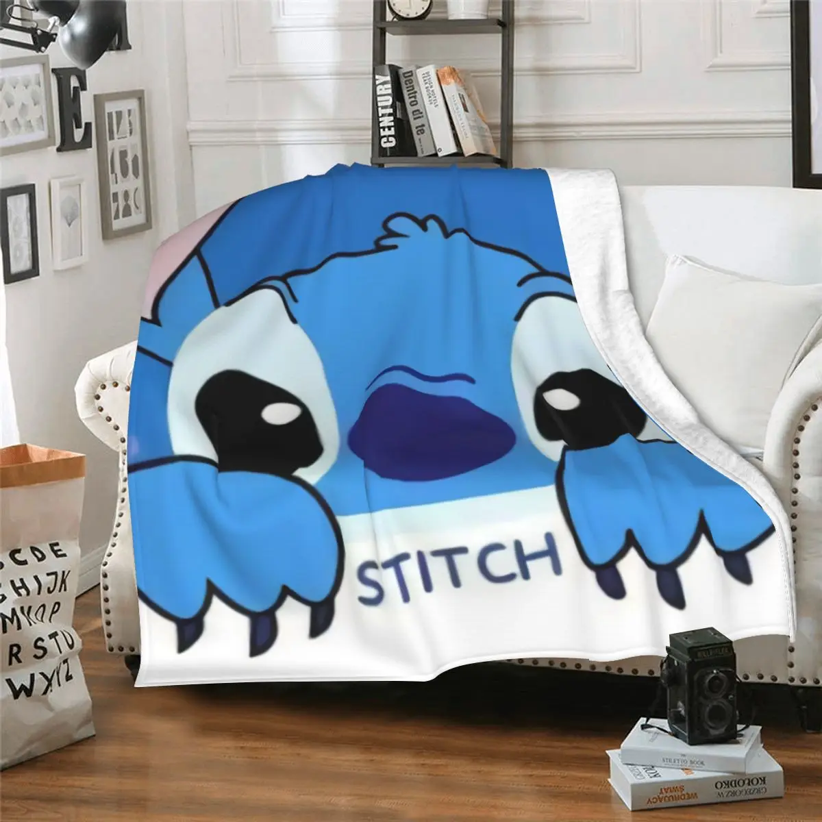 Cartoon Stitch Blanket Cute Monster Flannel Children Adult Gift Bedding Bedspread Sofa Spring and Autumn Warm Blanket
Cartoon Stitch Blanket Cute Monster Flannel Children Adult Gift Bedding Bedspread Sofa Spring and Autumn Warm Blanket