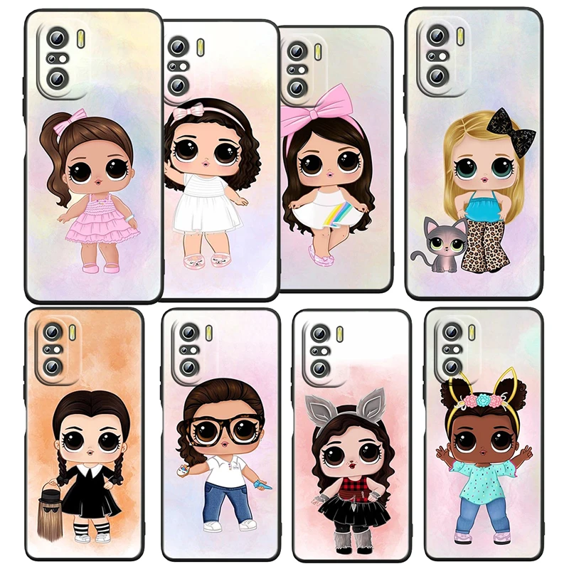 Gift LOL Surprise Doll Art For Xiaomi Redmi K50 K40 Gaming K30 K20 Pro 5G 10X 9T 9A 9C TPU Soft TPU Black Phone Case Coque Cover
Gift LOL Surprise Doll Art For Xiaomi Redmi K50 K40 Gaming K30 K20 Pro 5G 10X 9T 9A 9C TPU Soft TPU Black Phone Case Coque Cover