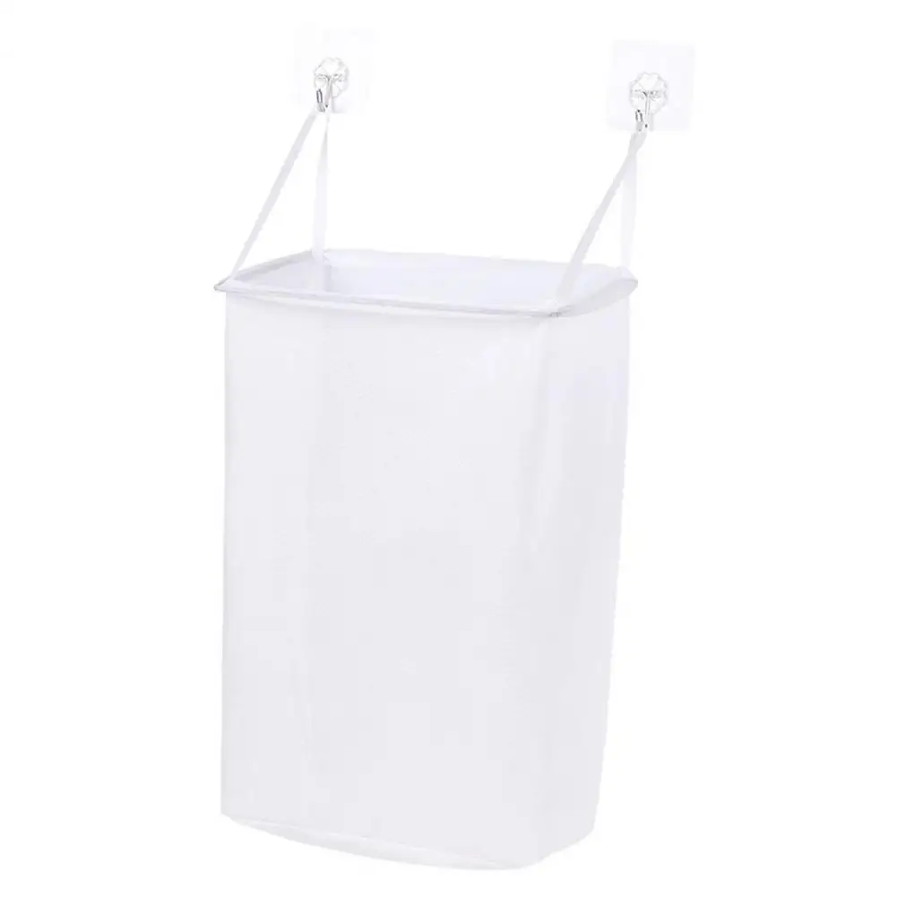 Dirty Clothes Basket Convenient Visible Punch Free Bathroom Supplies Laundry Storage Basket Clothes Hanging Bag 
Dirty Clothes Basket Convenient Visible Punch Free Bathroom Supplies Laundry Storage Basket Clothes Hanging Bag