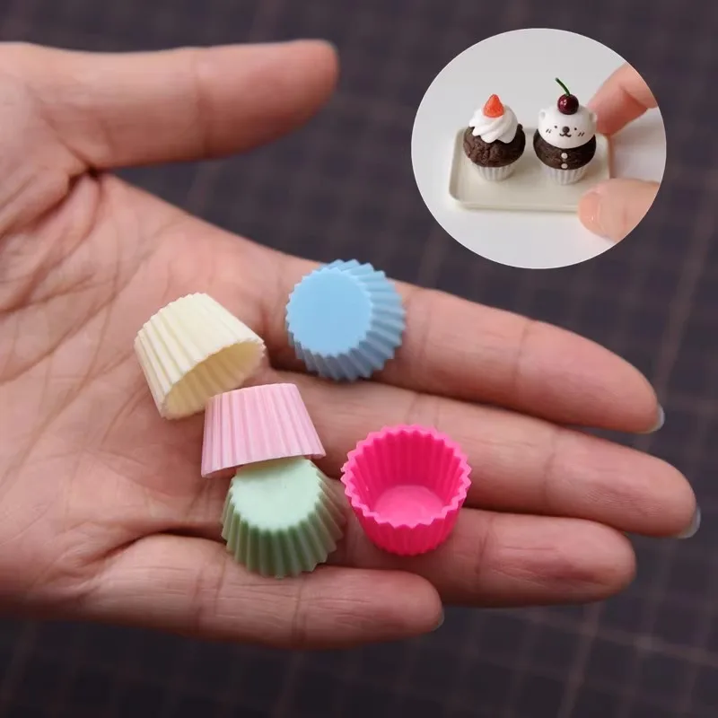 Набор миниатюрных подносов для кексов DIY пластик 5 шт.
Набор миниатюрных подносов для кексов DIY пластик 5 шт.