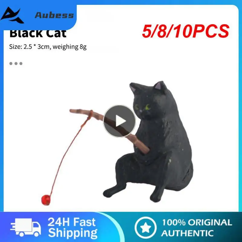 5/8/10PCS Kitten Fishing Decoration Aquarium Accessories Diy Fish Tank Decoration Creative Good Weather Landscape Decoration
5/8/10PCS Kitten Fishing Decoration Aquarium Accessories Diy Fish Tank Decoration Creative Good Weather Landscape Decoration