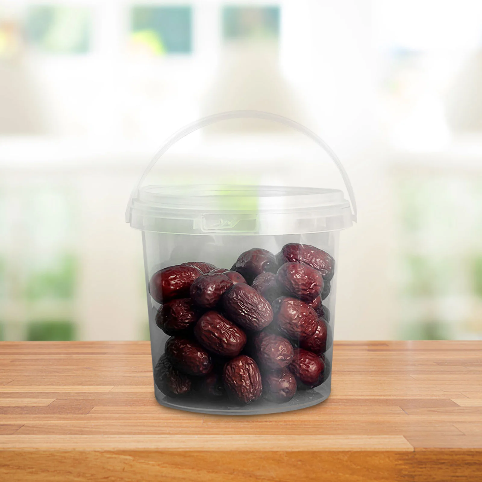 10 Pcs Transparent Small Barrel Plastic Storage Buckets Empty Tub Lid Kitchen Tool Containers Desserts Dustproof Food
10 Pcs Transparent Small Barrel Plastic Storage Buckets Empty Tub Lid Kitchen Tool Containers Desserts Dustproof Food