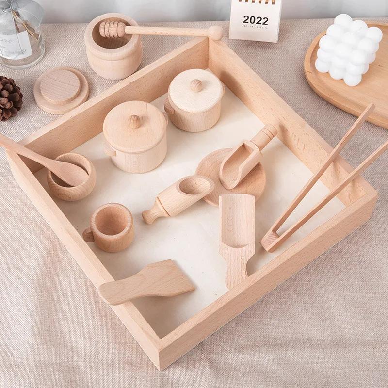 Children Log Sensory Box Building Blocks Toddler Baby Simulation Play House Pots And Pans Set Early Educational Toy Gift For Kid
Children Log Sensory Box Building Blocks Toddler Baby Simulation Play House Pots And Pans Set Early Educational Toy Gift For Kid