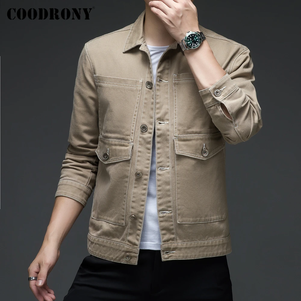 COODRONY Brand Jackets Men Clothing Spring Autumn New Arrival Classic Turn-Down Collar Cowboy Coat Oversize Chaqueta S-4XL Z8097
COODRONY Brand Jackets Men Clothing Spring Autumn New Arrival Classic Turn-Down Collar Cowboy Coat Oversize Chaqueta S-4XL Z8097