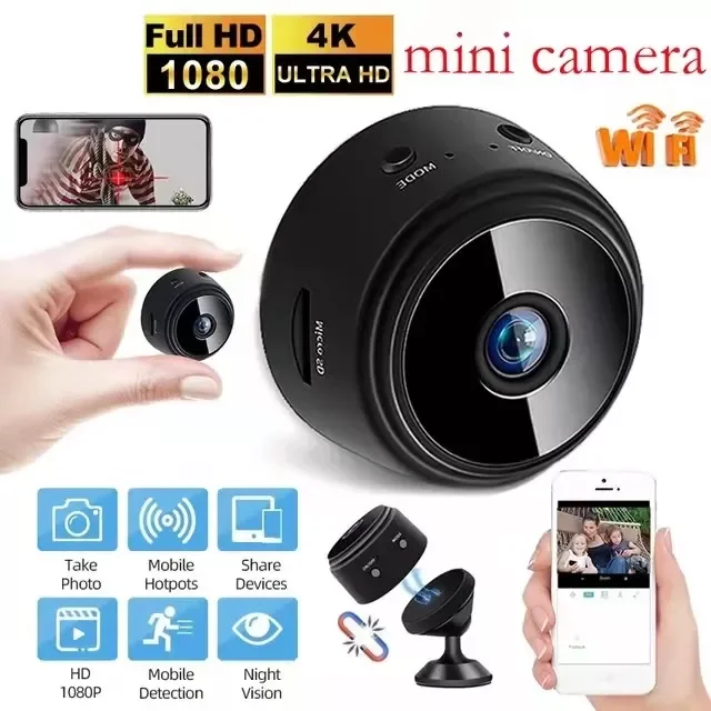 Dron Mini Camera WiFi Camera 1080p HD Night Version Micro Voice Recorder Wireless Mini Camcorders Video Surveillance IP Camera
Dron Mini Camera WiFi Camera 1080p HD Night Version Micro Voice Recorder Wireless Mini Camcorders Video Surveillance IP Camera