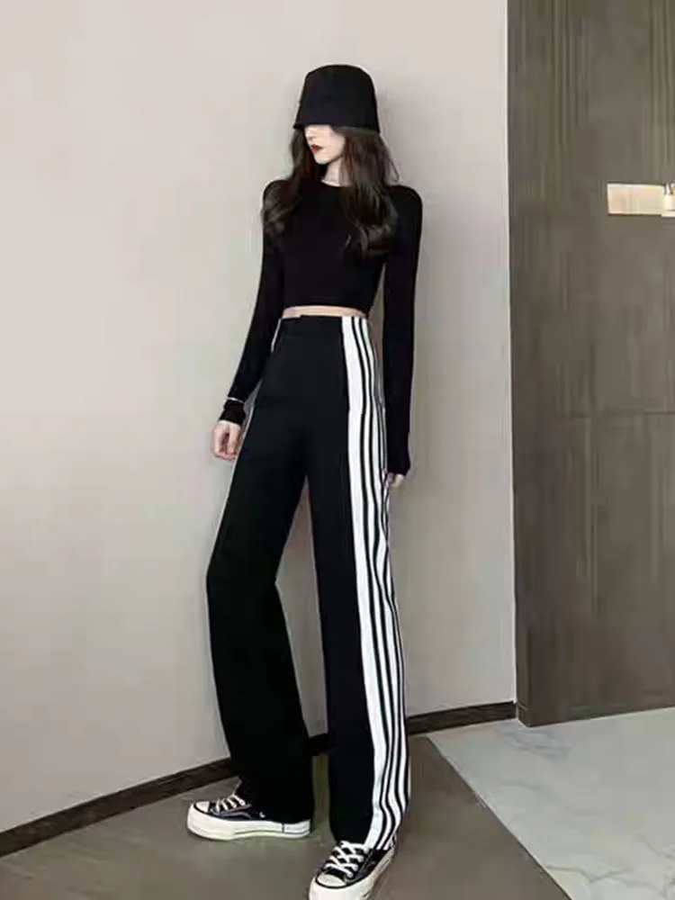 2022 Summer New Sports Suit Women Long Sleeve T-Shirt +High Waist Loose Straight Pants Slimming Leisure Running Exercise Trend
2022 Summer New Sports Suit Women Long Sleeve T-Shirt +High Waist Loose Straight Pants Slimming Leisure Running Exercise Trend