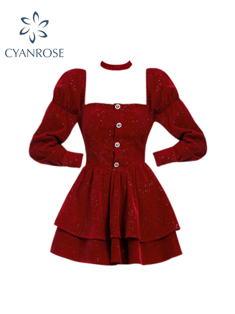 Vintage French Shatter Flash Dress Women 2023 Spring Sexy Halter Party Red Dresses Vestidos Y2K Long Sleeve Slim Waist Dress
Vintage French Shatter Flash Dress Women 2023 Spring Sexy Halter Party Red Dresses Vestidos Y2K Long Sleeve Slim Waist Dress