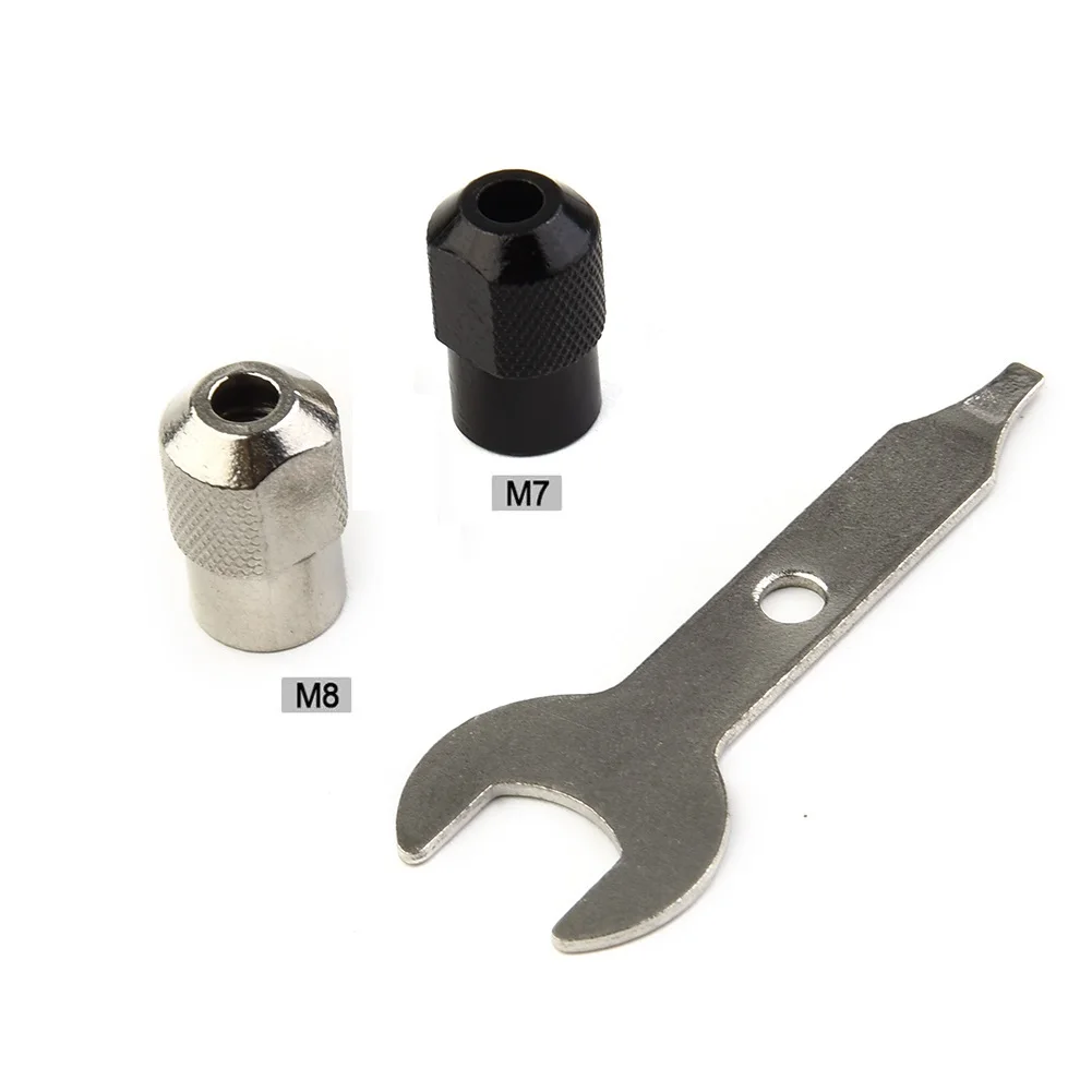 3pcs/Set M7/M8x0.75 Electric Chuck With Wrench Keyless Rotary Tool Accessories Zinc Alloy Metric Thread Power Tools
3pcs/Set M7/M8x0.75 Electric Chuck With Wrench Keyless Rotary Tool Accessories Zinc Alloy Metric Thread Power Tools