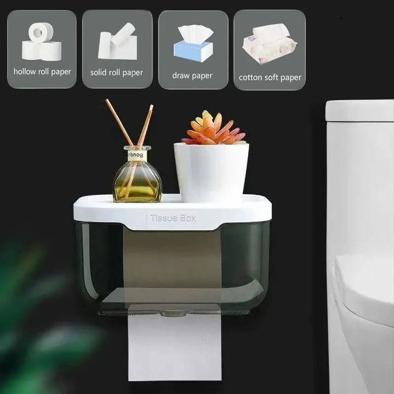 Non perforated waterproof toilet paper rack bathroom paper storage rack bathroom paper towel rack self-adhesive wall mounted
Non perforated waterproof toilet paper rack bathroom paper storage rack bathroom paper towel rack self-adhesive wall mounted