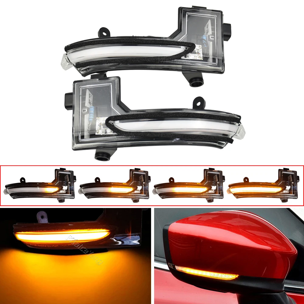 Black LED Dynamic Turn Signal Blinker Sequential Indicator Side Mirror Light Lamp For Mazda 3 Axela Mazda 6 Atenza 2017 2018
Black LED Dynamic Turn Signal Blinker Sequential Indicator Side Mirror Light Lamp For Mazda 3 Axela Mazda 6 Atenza 2017 2018