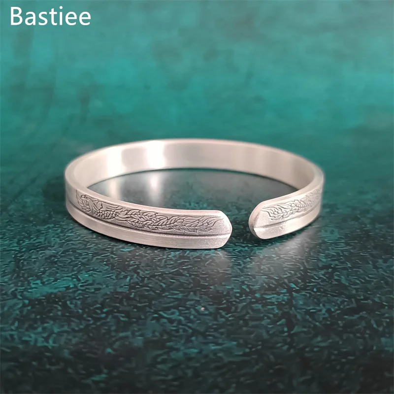 Bastiee Snowflake Silver Bracelet for Women Ethnic Hmong Handmade Phoenix Retro Method Adjustable Smooth Pulseras Luxury Jewelry
Bastiee Snowflake Silver Bracelet for Women Ethnic Hmong Handmade Phoenix Retro Method Adjustable Smooth Pulseras Luxury Jewelry