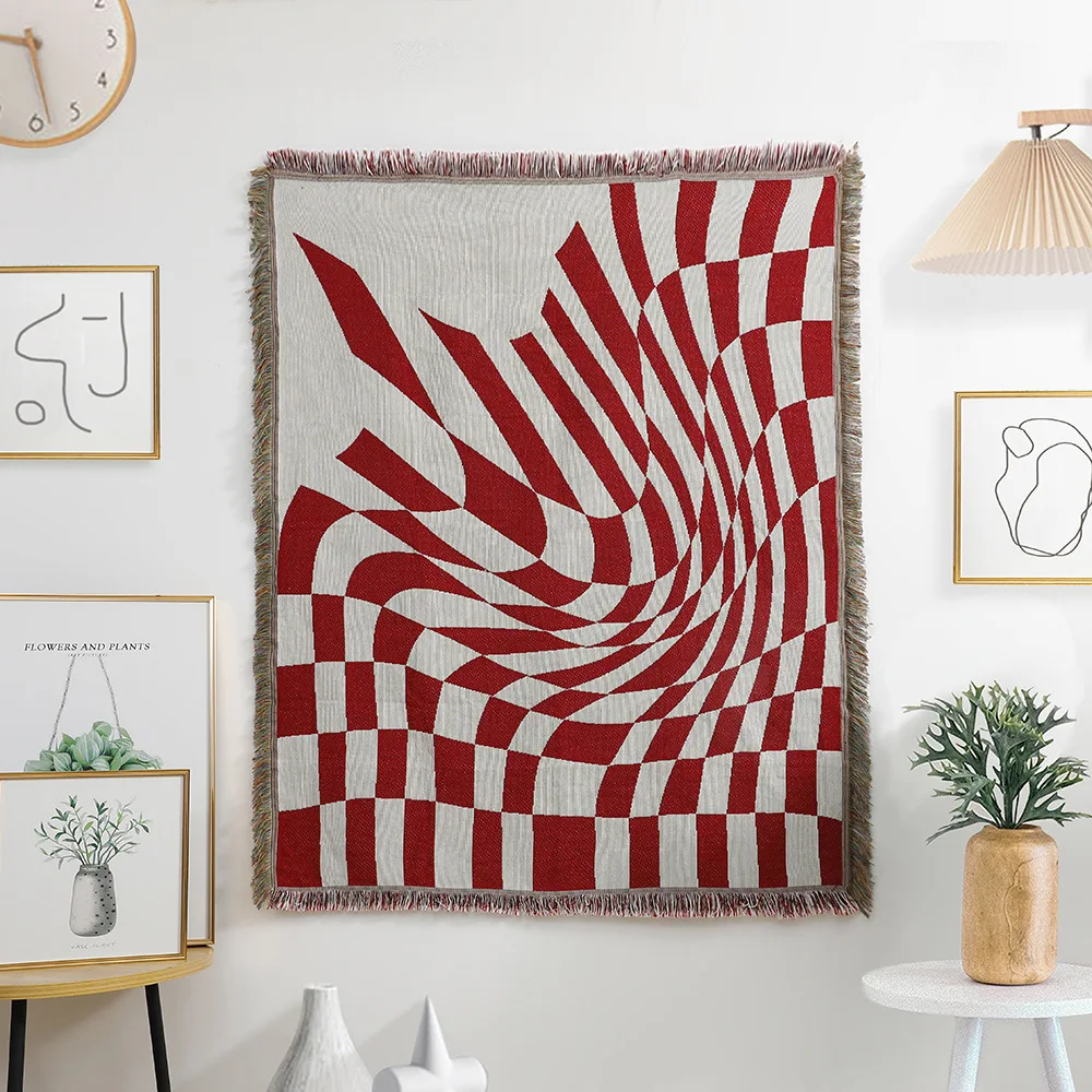 Checkerboard Tapestry American Sofa Towel Home Decoration Bay Window Mat Bed End Blanket Camping Blanket
Checkerboard Tapestry American Sofa Towel Home Decoration Bay Window Mat Bed End Blanket Camping Blanket