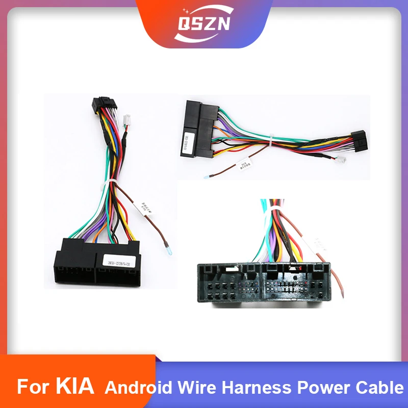 Автомобильный радиоприемник 52 PIN 40 PIN 16PIN Android Проводная проводка Power Calbe для KIA K3 IX45 K2 fcrte Sportage
Автомобильный радиоприемник 52 PIN 40 PIN 16PIN Android Проводная проводка Power Calbe для KIA K3 IX45 K2 fcrte Sportage