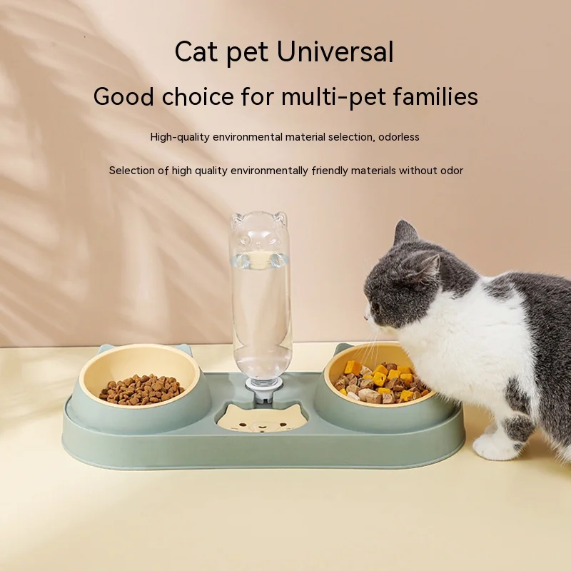 Dog Double Bowl Automatic Pet Bowl Feeder Cat Drinker Cat Basin Dog Bowl Cat Bowl Cat Supplies Water Dispenser
Dog Double Bowl Automatic Pet Bowl Feeder Cat Drinker Cat Basin Dog Bowl Cat Bowl Cat Supplies Water Dispenser