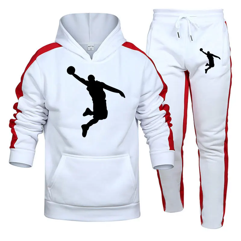 Nieuwe Mannen Basketball Casual Sport Pak Mannen Trui Hooded + Broek Merk Sportkleding Outdoor Jogging Hoodie mannen
Nieuwe Mannen Basketball Casual Sport Pak Mannen Trui Hooded + Broek Merk Sportkleding Outdoor Jogging Hoodie mannen