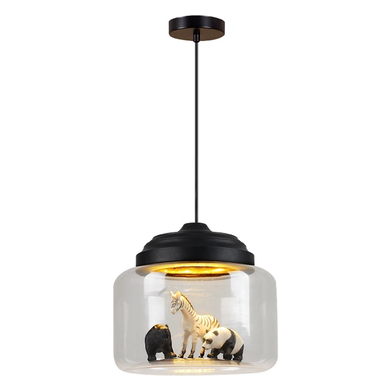 Pendant Light Glass Lamp Shade Animal Lighting Fixture Reading Children Living Room Cute Decor Hanging Suspension Lamp
Pendant Light Glass Lamp Shade Animal Lighting Fixture Reading Children Living Room Cute Decor Hanging Suspension Lamp