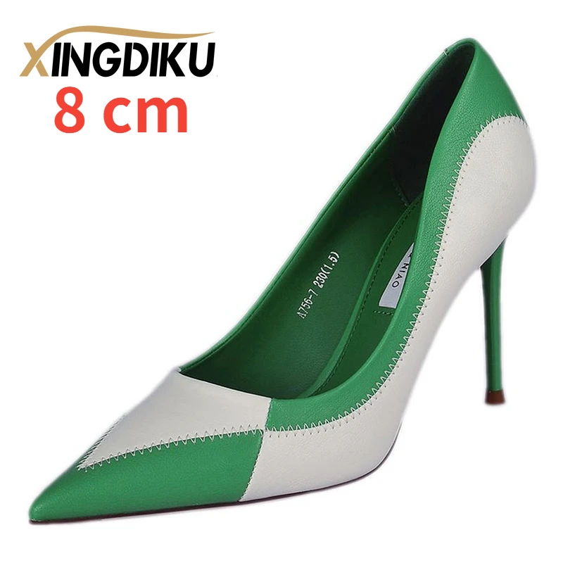 Pumps 2022 Spring Autumn New Fashion Women's High Heels Stiletto 6.5-8.8cm Sexy Pointed Toe Party Women's Shoes Chaussures Femme
Pumps 2022 Spring Autumn New Fashion Women's High Heels Stiletto 6.5-8.8cm Sexy Pointed Toe Party Women's Shoes Chaussures Femme