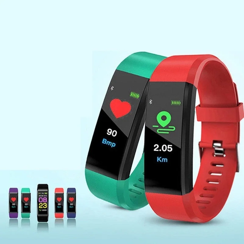 115PLUS Bluetooth sports smart bracelet waterproof heart rate blood oxygen adult blood pressure electronic bracelet monitor spot
115PLUS Bluetooth sports smart bracelet waterproof heart rate blood oxygen adult blood pressure electronic bracelet monitor spot