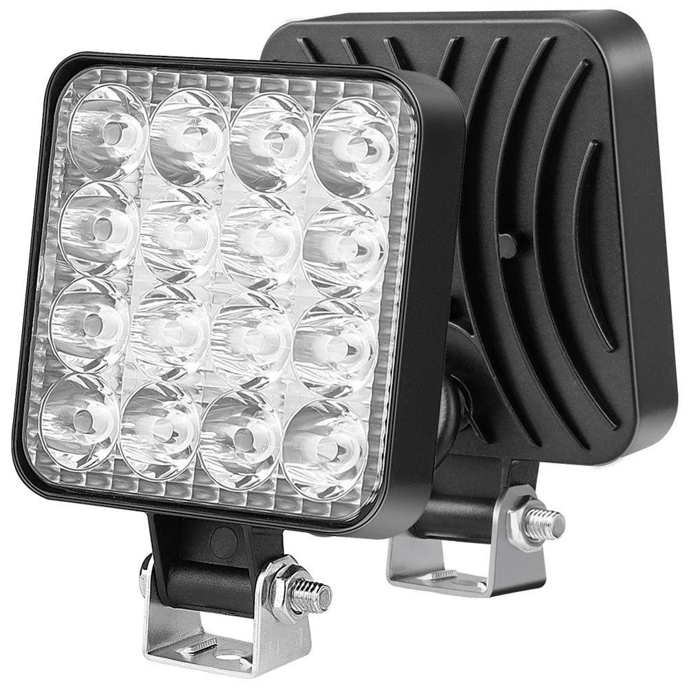 1Pc Car LED Bar Worklight 48W Offroad Work Light 12V Auto Light Fog Lamp Off Road 4x4 LED Tractor Spotlight For Truck ATV
1Pc Car LED Bar Worklight 48W Offroad Work Light 12V Auto Light Fog Lamp Off Road 4x4 LED Tractor Spotlight For Truck ATV