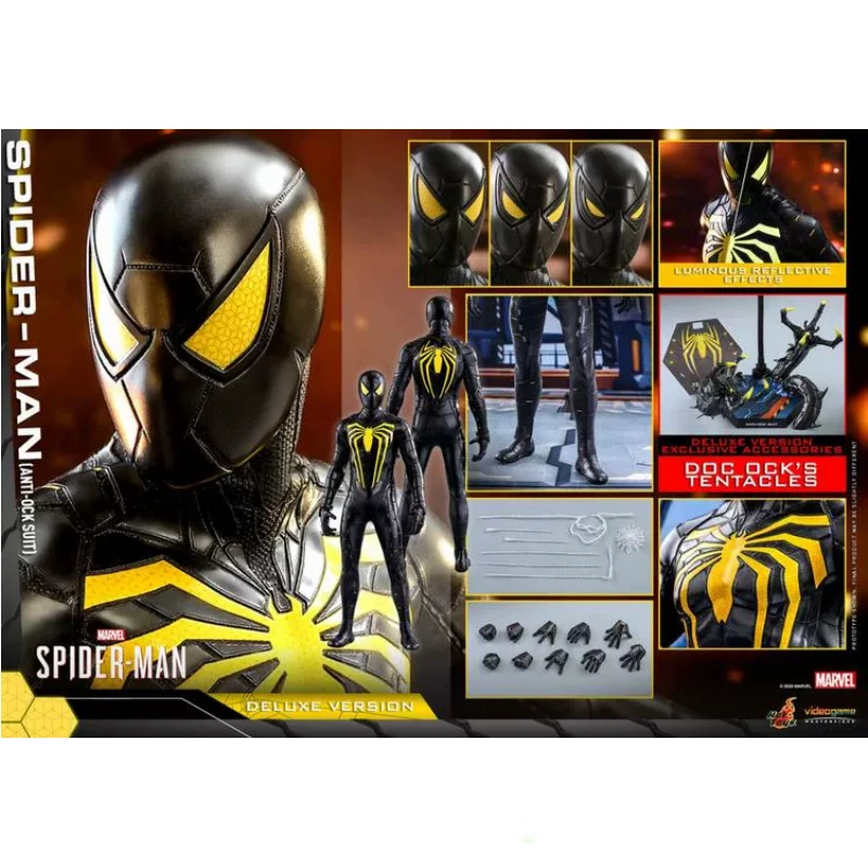In Stock HOTTOYS HT 1/6 VGM44 VGM45 Spider-Man Anti-octopus Suit Marvel Action Figure Toy Gift Model Collection Hobby
In Stock HOTTOYS HT 1/6 VGM44 VGM45 Spider-Man Anti-octopus Suit Marvel Action Figure Toy Gift Model Collection Hobby