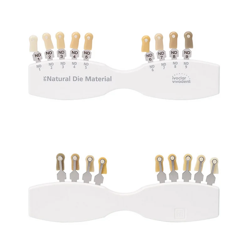 5pcs Dental Teeth Bleach Shade Guide IPS Natural Die Guide Ivoclar 9 Color Porcelain Material
5pcs Dental Teeth Bleach Shade Guide IPS Natural Die Guide Ivoclar 9 Color Porcelain Material
