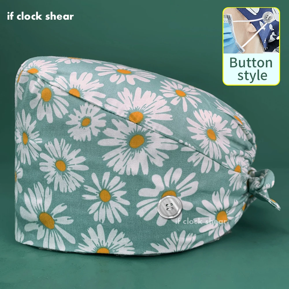 Dental Clinic Doctor Caps Unisex Surgical Caps Women Printing Beauty Salon Work Hat Hospital Pharmacy Scrubs Nursing Medical Cap
Dental Clinic Doctor Caps Unisex Surgical Caps Women Printing Beauty Salon Work Hat Hospital Pharmacy Scrubs Nursing Medical Cap