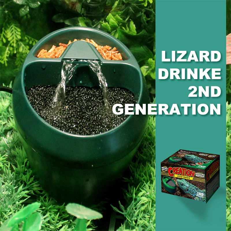 Reptile Chameleon Drink Fountain Water Dripper for Snake Gecko Lizard Chameleon 
Reptile Chameleon Drink Fountain Water Dripper for Snake Gecko Lizard Chameleon