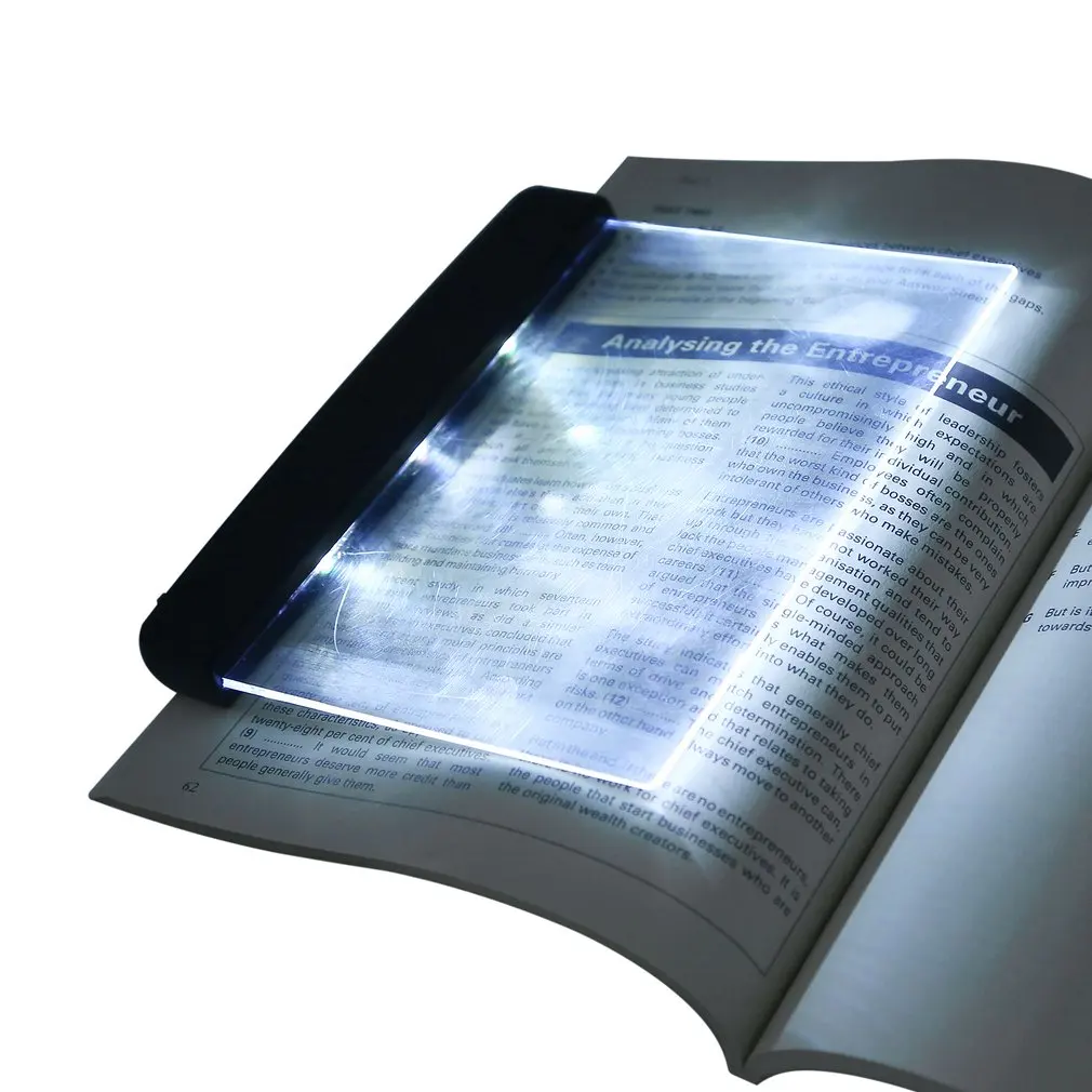 Flat Plate Reading Light Portable Eye Protect Book Lamp Ultra-thin LED Panel Reading Lamp Creative Indoor Reading Night Lamp
Flat Plate Reading Light Portable Eye Protect Book Lamp Ultra-thin LED Panel Reading Lamp Creative Indoor Reading Night Lamp