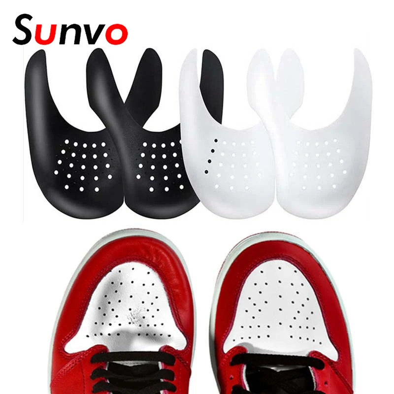 1 Pair Sneaker Anti Crease Protector Sports Shoes Shields Sneakers Shield Toe Caps Fold Care Shaper Wrinkle Extender Stretcher
1 Pair Sneaker Anti Crease Protector Sports Shoes Shields Sneakers Shield Toe Caps Fold Care Shaper Wrinkle Extender Stretcher