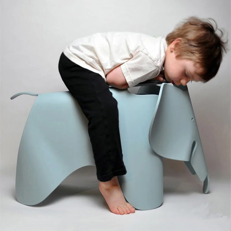 

Nordic Style Creative Decorative Elephant Chair Changing Shoe Stool Cute Kindergarten Children Elephant Chair