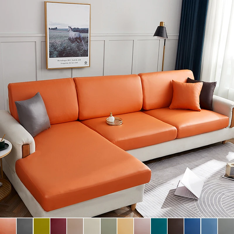 Faux Leather Sofa Seat Cushion Cover Slipcover Solid Elastic Waterproof Sofa Seat Cover Stretch Sofa Cushion Cover Protector
Faux Leather Sofa Seat Cushion Cover Slipcover Solid Elastic Waterproof Sofa Seat Cover Stretch Sofa Cushion Cover Protector