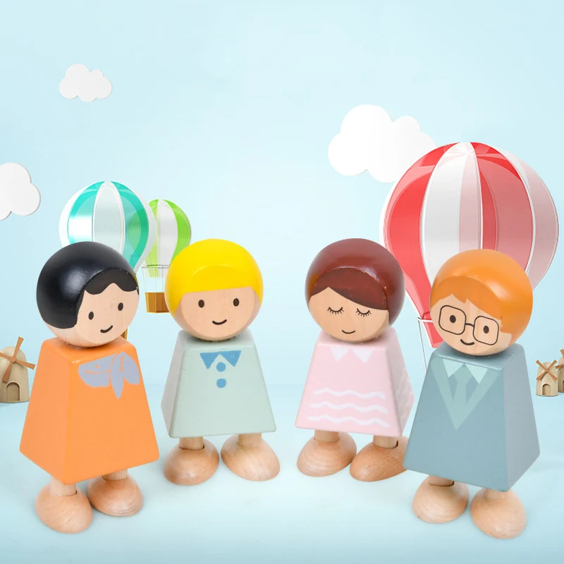 NEW Kids Early Education Interesting Characters Building Blocks Wooden Toys Baby Cognition Family Toys Gifts for Children
NEW Kids Early Education Interesting Characters Building Blocks Wooden Toys Baby Cognition Family Toys Gifts for Children
