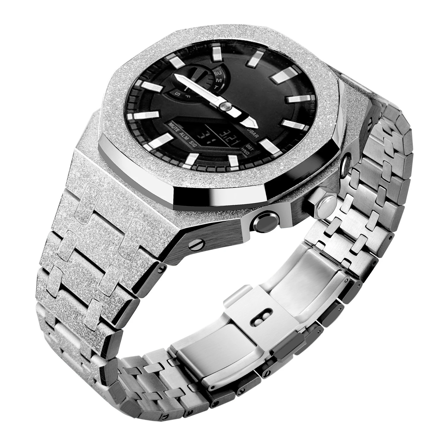 Набор для модификации Gen5 Casioak из нержавеющей стали, модель GA2100, набор для модификации, металлическая рамка, Emery, матовая Резиновая лента для GA2110 GAB2100
Набор для модификации Gen5 Casioak из нержавеющей стали, модель GA2100, набор для модификации, металлическая рамка, Emery, матовая Резиновая лента для GA2110 GAB2100