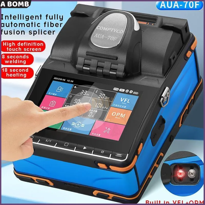 Free Shipping AUA-70F Touch Screen Fully Automatic Mini Optic Fiber Fusion Splicer Splicing Machin Fiber Optic High Quality
Free Shipping AUA-70F Touch Screen Fully Automatic Mini Optic Fiber Fusion Splicer Splicing Machin Fiber Optic High Quality