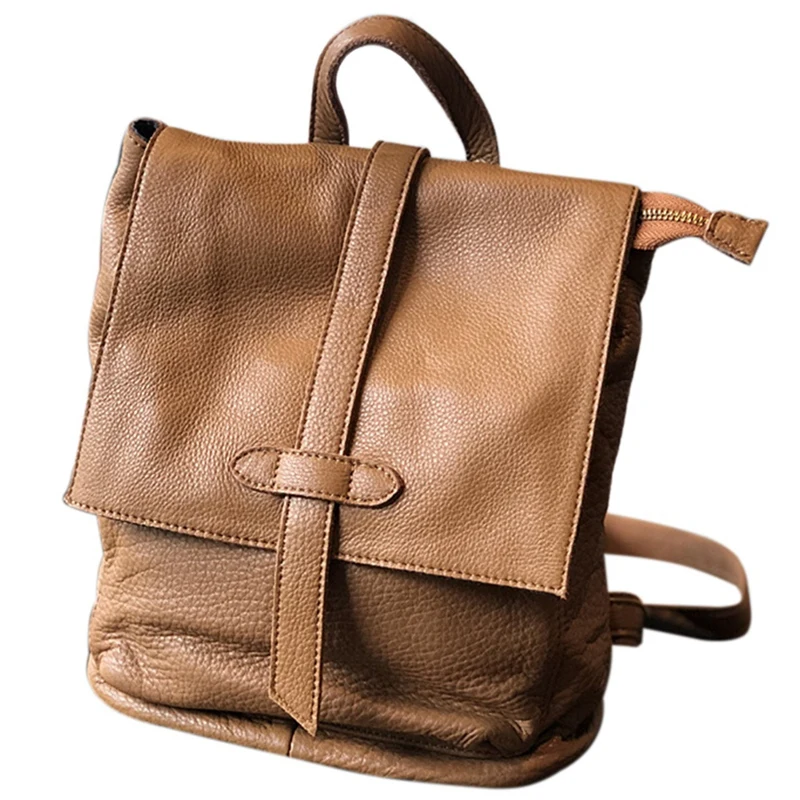 Cowhide Ladies Backpack Retro Leather Simple Small School Bag Travel Soft Mini Cute School Bag For Girls
Cowhide Ladies Backpack Retro Leather Simple Small School Bag Travel Soft Mini Cute School Bag For Girls