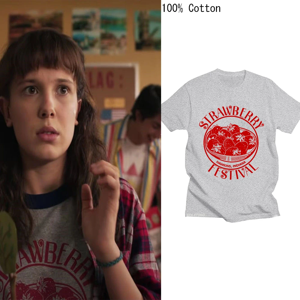 Strawberry Festival Stranger Things 4 T Shirt Hellfire Club Tshirt Women/Men T-shirt Graphic Unisex Tee Shirt Summer 100% Cotton 
Strawberry Festival Stranger Things 4 T Shirt Hellfire Club Tshirt Women/Men T-shirt Graphic Unisex Tee Shirt Summer 100% Cotton