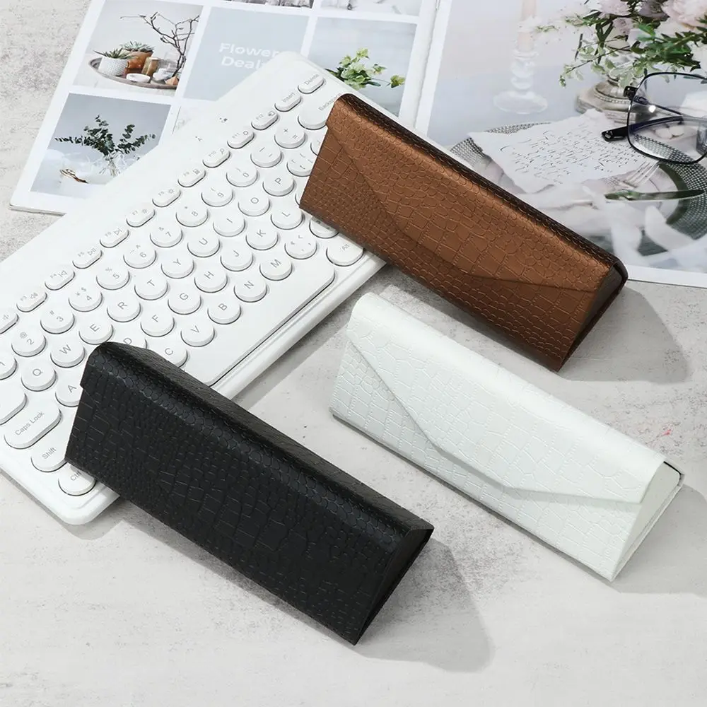 Folding Sunglasses Box PU Waterproof Eyewear Case Crocodile Texture Portable Glasses Protective Box
Folding Sunglasses Box PU Waterproof Eyewear Case Crocodile Texture Portable Glasses Protective Box