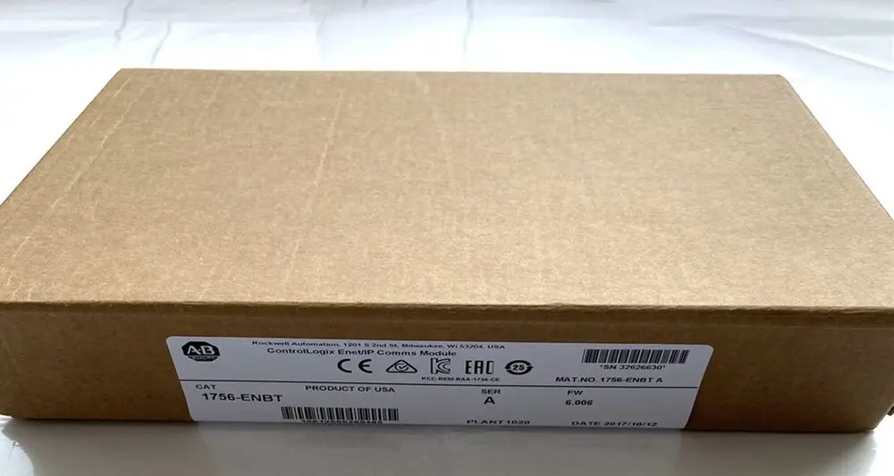 Новый избыточный запечатанный Allen Bradley 1756-ENBT /A Controllogix Enet/IP модуль Comms 
Новый избыточный запечатанный Allen Bradley 1756-ENBT /A Controllogix Enet/IP модуль Comms
