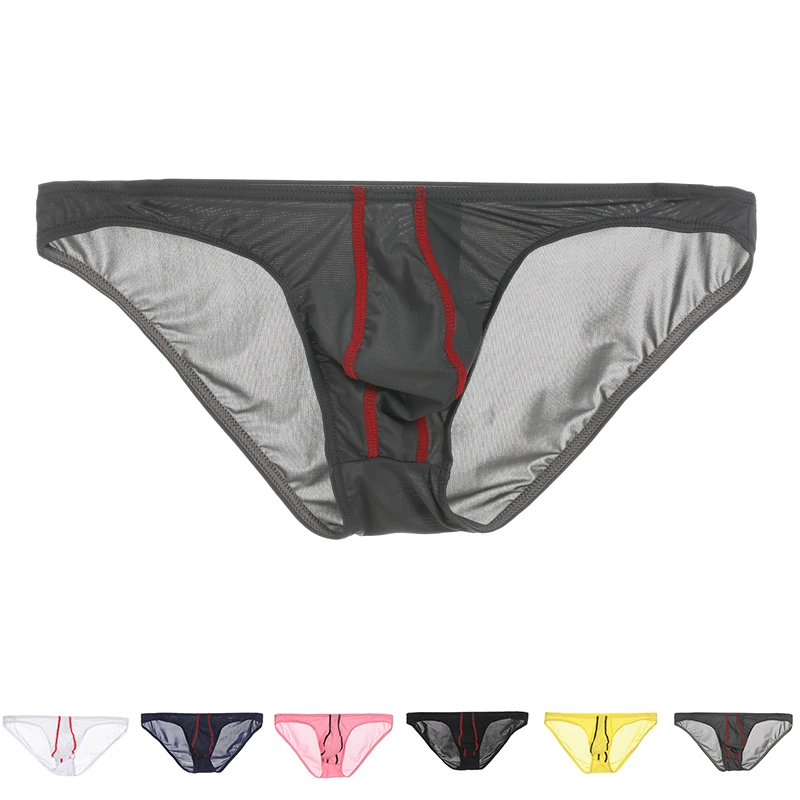 Men's Sexy Middle Waist Briefs Bikini Underwear Breathable Ice Silk Underpants Elastic Panties Ultra-thin Shorts Comfy Trunks
Men's Sexy Middle Waist Briefs Bikini Underwear Breathable Ice Silk Underpants Elastic Panties Ultra-thin Shorts Comfy Trunks