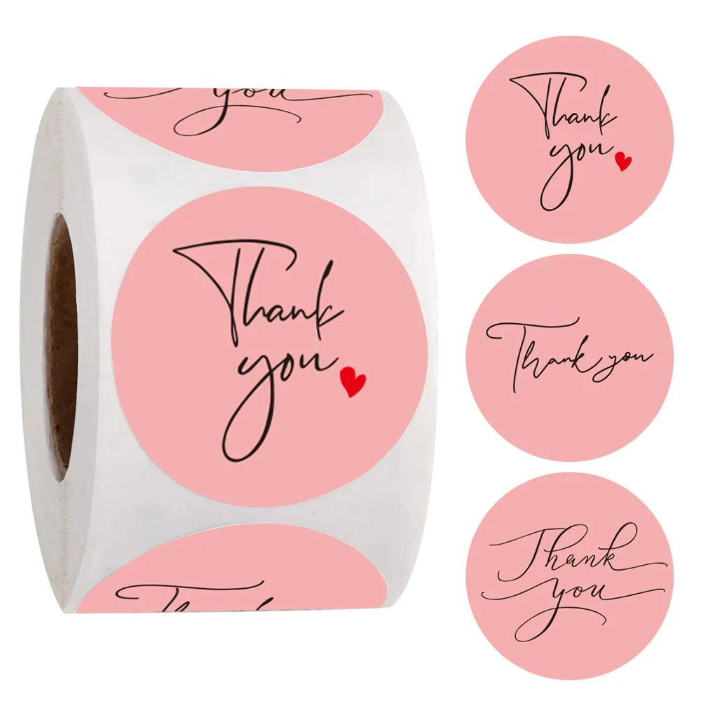 500 Pcs/roll Thank You Stickers Seal Labels Cute Pink Handmade Label Gold Sticker For Small Business Decor Diy Gift Stickers
500 Pcs/roll Thank You Stickers Seal Labels Cute Pink Handmade Label Gold Sticker For Small Business Decor Diy Gift Stickers