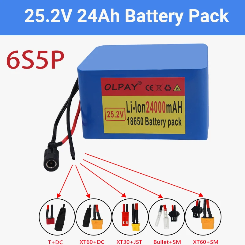 Free Shipping 24V 38Ah 6S5P 18650 Li-ion Battery Pack 25.2v 38000mAh Electric Bicycle Moped /electric/lithium Ion Battery Pack
Free Shipping 24V 38Ah 6S5P 18650 Li-ion Battery Pack 25.2v 38000mAh Electric Bicycle Moped /electric/lithium Ion Battery Pack