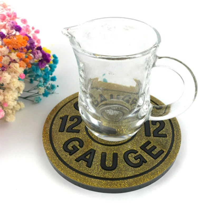 Shotgun Shell Resin Coaster Molds Silicone Mat Mould for DIY Art Craft Making
Shotgun Shell Resin Coaster Molds Silicone Mat Mould for DIY Art Craft Making