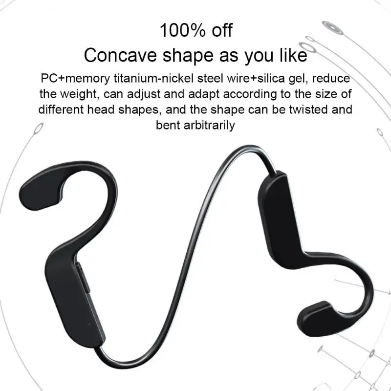 G10 Bluetooth-compatible 5.0 Earphones Bone Conduction Earphones Noise Reduction Wireless Sport Headphone
G10 Bluetooth-compatible 5.0 Earphones Bone Conduction Earphones Noise Reduction Wireless Sport Headphone