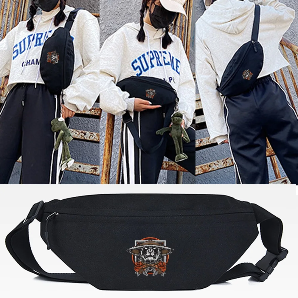 Bear Samurai Print Waist Bag Zipped Outdoor Sports Shoulder Bag Men Women Fanny Pack Crossbody Chest Pack Cross Bags Soldier Bag
Bear Samurai Print Waist Bag Zipped Outdoor Sports Shoulder Bag Men Women Fanny Pack Crossbody Chest Pack Cross Bags Soldier Bag