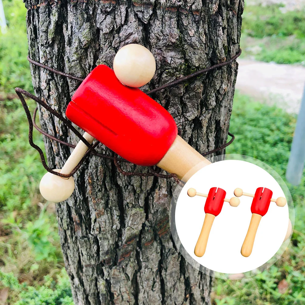 2 Pcs Baby Hand Bell Baby Wooden Handbell Children Musical Instrument 
2 Pcs Baby Hand Bell Baby Wooden Handbell Children Musical Instrument