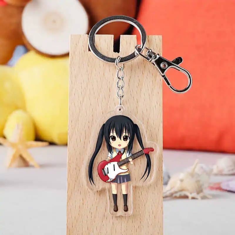 K ON Anime Key Chain Women Nakano Azusa Tainaka Ritsu Kotobuki Tsumugi Keychain Man Acrylic Key Holder Kawaii Bag Accesorios
K ON Anime Key Chain Women Nakano Azusa Tainaka Ritsu Kotobuki Tsumugi Keychain Man Acrylic Key Holder Kawaii Bag Accesorios
