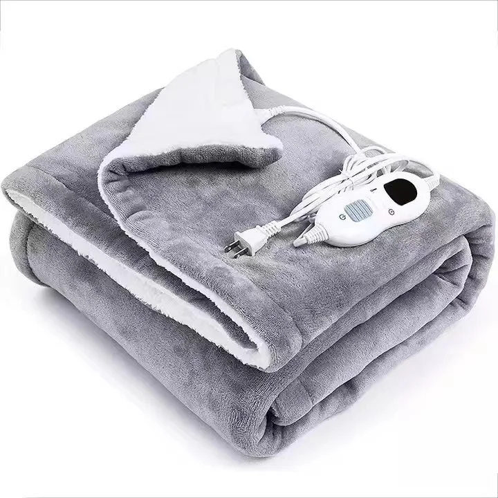 110V Low Voltage Single/Double Gray Electric Blanket Low Power Consumption Lasting Insulation
110V Low Voltage Single/Double Gray Electric Blanket Low Power Consumption Lasting Insulation