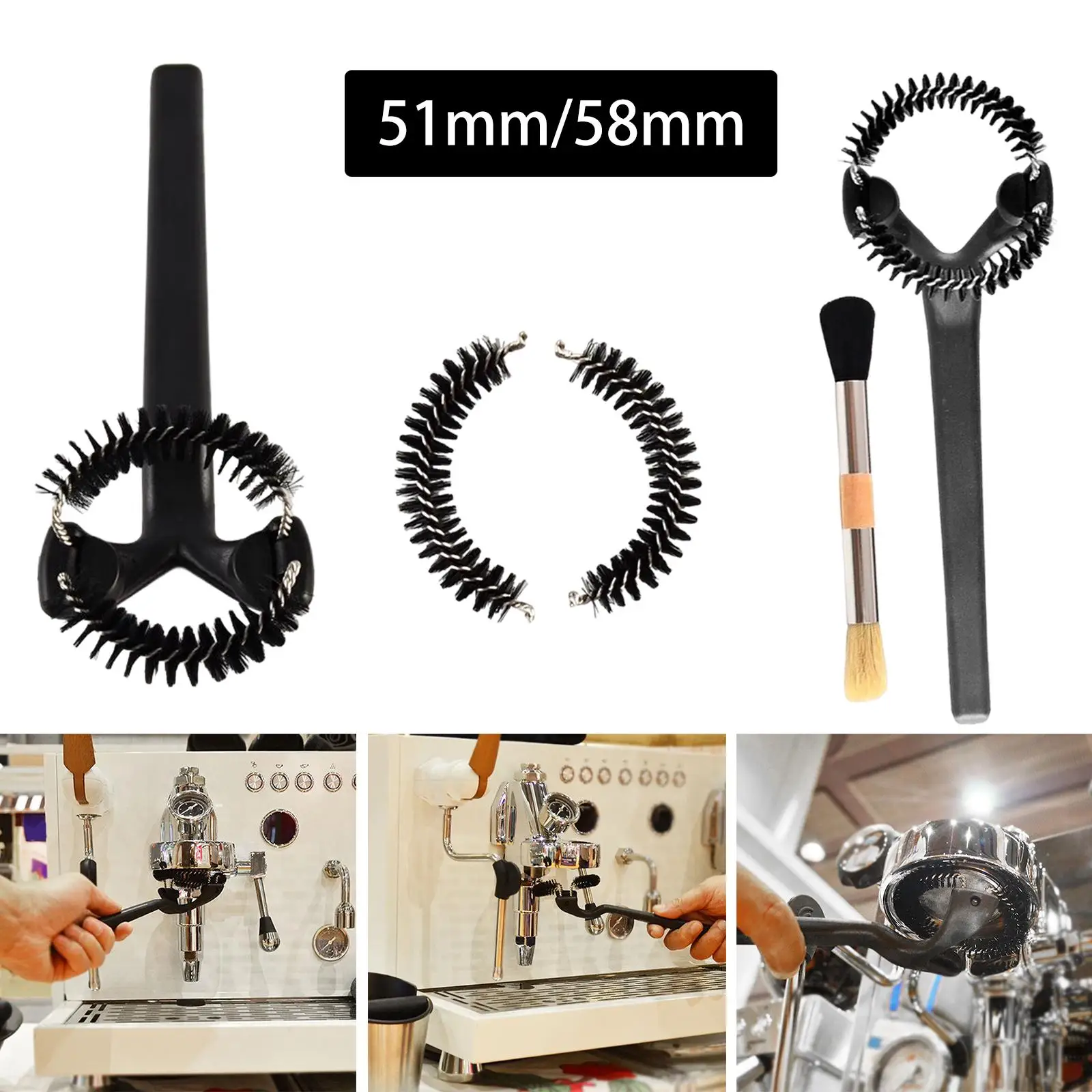 Durable Coffee Machine Cleaning Brush Kitchen Accessories Espresso Brush Cleaning Tool for Coffee Maker Part
Durable Coffee Machine Cleaning Brush Kitchen Accessories Espresso Brush Cleaning Tool for Coffee Maker Part
